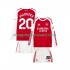 Maillot de Foot Arsenal Noni Madueke 20 Enfant Domicile 2025-2026 Manche Longue