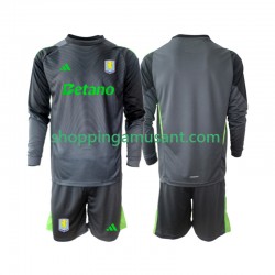 Maillot de Foot Aston Villa Gardien Enfant Domicile 2025-2026 Manche Longue
