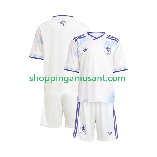 Maillot de Foot Aston Villa Enfant Neutre 2025-2026 Manche Courte