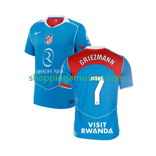 Maillot de Foot Atlético Madrid Antoine Griezmann 7 Homme Neutre 2025-2026 Manche Courte