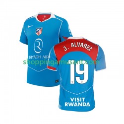 Maillot de Foot Atlético Madrid Julian Alvarez 19 Homme Neutre 2025-2026 Manche Courte