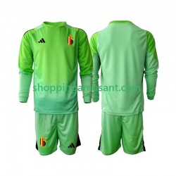 Maillot de Foot Belgique Gardien Enfant Domicile 2025 Manche Longue