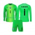 Maillot de Foot Brésil Alisson Becker 1 Gardien Enfant Domicile 2026 Manche Longue