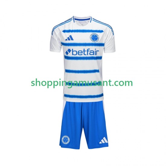 Maillot de Foot Cruzeiro Enfant Extérieur 2025-2026 Manche Courte