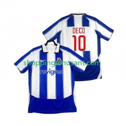 Maillot de Foot FC Porto DECO 10 2003 Rétro Homme Domicile 2004 Manche Courte