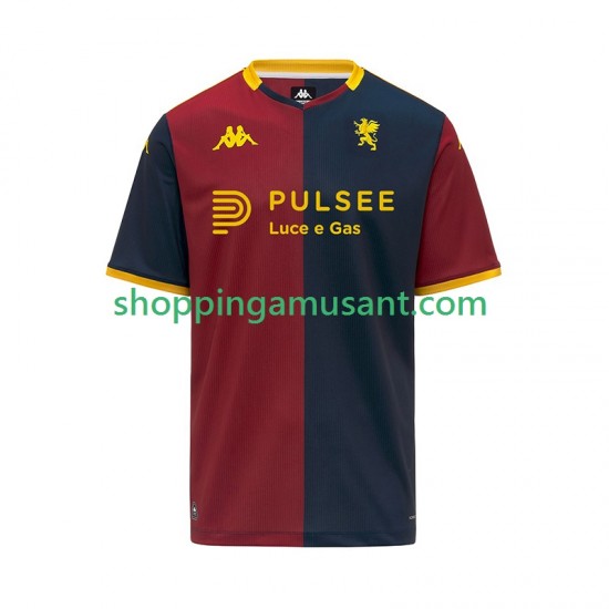 Maillot de Foot Genoa Homme Domicile 2025-2026 Manche Courte
