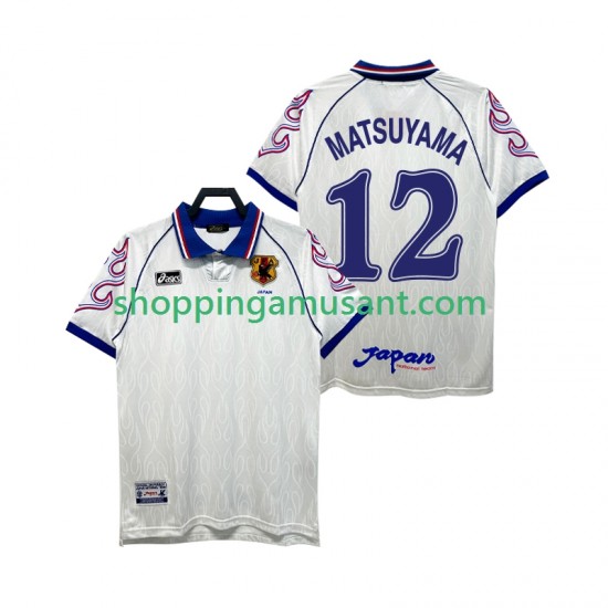 Maillot de Foot Japon MATSUYAMA 12 Rétro Homme Extérieur 1998 Manche Courte