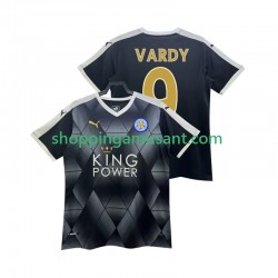 Maillot de Foot Leicester City VARDY 9 2014 2015 Rétro Homme Extérieur Manche Courte