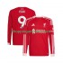 Maillot de Foot Liverpool ISAK 9 Homme Domicile 2025-2026 Manche Longue