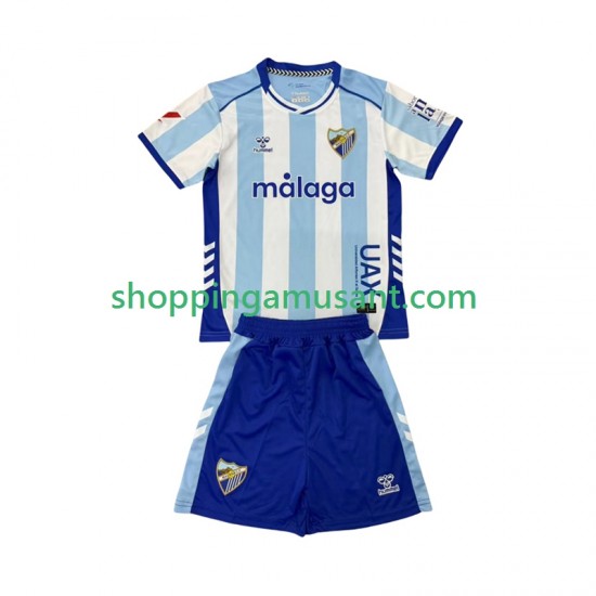 Maillot de Foot Málaga CF Enfant Domicile 2025-2026 Manche Courte