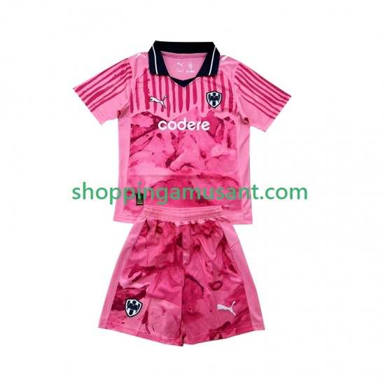 Maillot de Foot Monterrey FIFA CWC Gardien Enfant Domicile 2025 Manche Courte