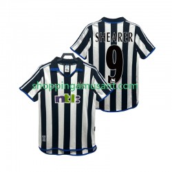 Maillot de Foot Newcastle United SHEARER 9 2000 2001 Rétro Homme Domicile Manche Courte