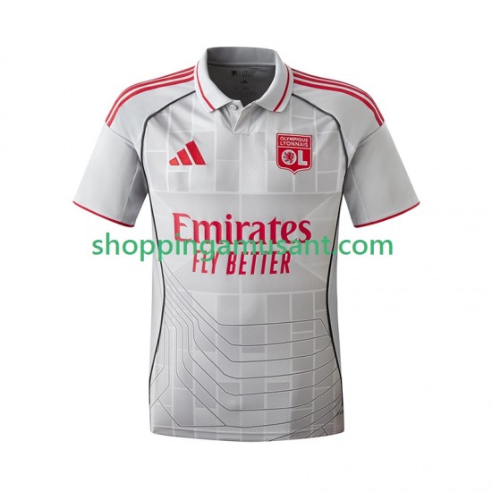 Maillot de Foot Olympique Lyonnais Homme Neutre 2025-2026 Manche Courte