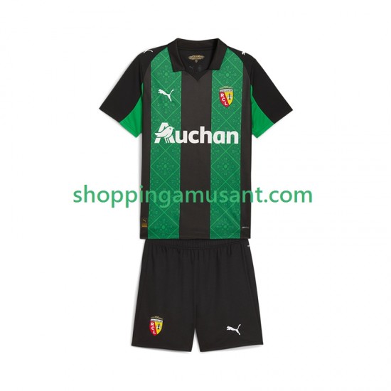 Maillot de Foot RC Lens Enfant Extérieur 2025-2026 Manche Courte