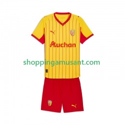 Maillot de Foot RC Lens Enfant Domicile 2025-2026 Manche Courte
