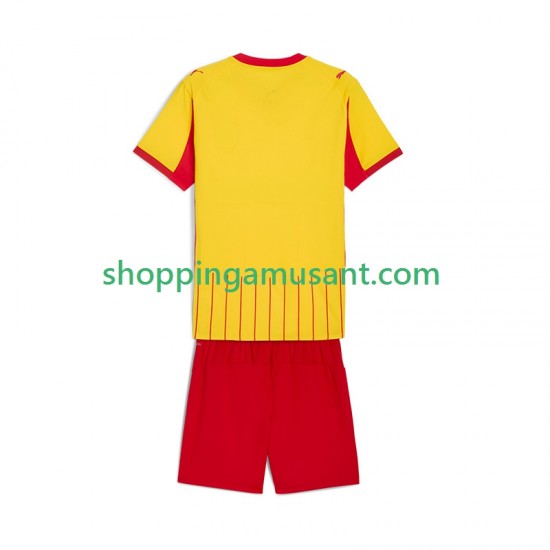 Maillot de Foot RC Lens Enfant Domicile 2025-2026 Manche Courte