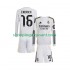 Maillot de Foot Real Madrid Endrick 16 Enfant Domicile 2025-2026 Manche Longue