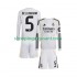 Maillot de Foot Real Madrid Jude Bellingham 5 Enfant Domicile 2025-2026 Manche Longue
