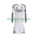 Maillot de Foot Real Madrid Enfant Domicile 2025-2026 Manche Longue