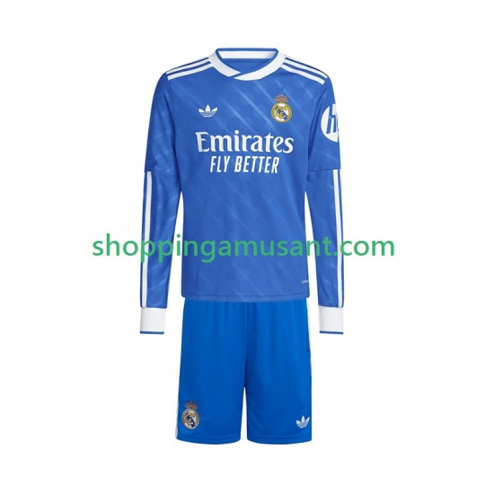 Maillot de Foot Real Madrid Enfant Neutre 2025-2026 Manche Longue