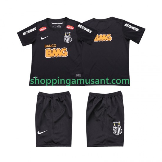 Maillot de Foot Santos Classic 2012 2013 Rétro Enfant Extérieur Manche Courte