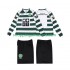Maillot de Foot Sporting CP 2001 2003 Rétro Enfant Domicile Manche Longue