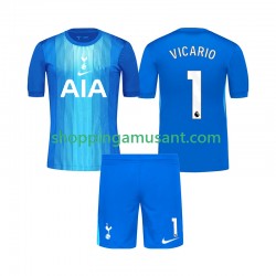 Maillot de Foot Tottenham Hotspur Guglielmo Vicario 1 Gardien Enfant Extérieur 2025-2026 Manche Courte