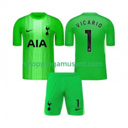 Maillot de Foot Tottenham Hotspur Guglielmo Vicario 1 Gardien Enfant Domicile 2025-2026 Manche Courte