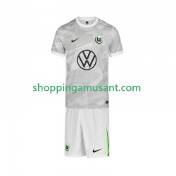 Maillot de Foot VfL Wolfsburg Enfant Extérieur 2025-2026 Manche Courte