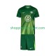 Maillot de Foot VfL Wolfsburg Enfant Domicile 2025-2026 Manche Courte