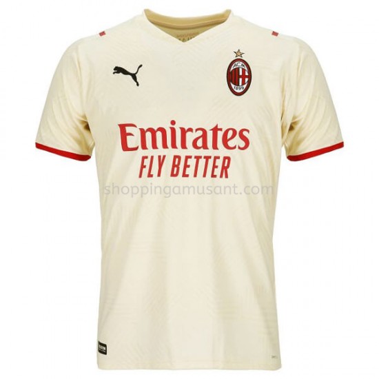 Maillot de Foot AC Milan Extérieur 2021-2022 Manche Courte