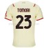 Maillot de Foot AC Milan Fikayo Tomori 23 Extérieur 2021-2022 Manche Courte