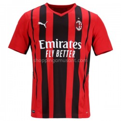 Maillot de Foot AC Milan Domicile 2021-2022 Manche Courte