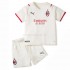 Maillot de Foot AC Milan Enfant Extérieur 2021-2022 Manche Courte