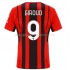 Maillot de Foot AC Milan Olivier Giroud 9 Domicile 2021-2022 Manche Courte