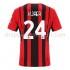 Maillot de Foot AC Milan Simon Kjaer 24 Domicile 2021-2022 Manche Courte