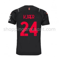 Maillot de Foot AC Milan Simon Kjaer 24 Neutre 2021-2022 Manche Courte