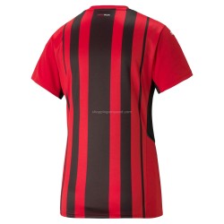 Maillot de Foot AC Milan Féminine Domicile 2021-2022 Manche Courte