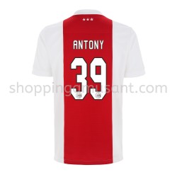Maillot de Foot Ajax Amsterdam Antony 39 Domicile 2021-2022 Manche Courte