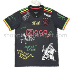 Maillot de Foot Ajax Amsterdam Graffiti Domicile 2021-2022 Manche Courte