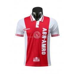 Maillot de Foot Ajax Amsterdam Retro Domicile 1997-1998 Manche Courte
