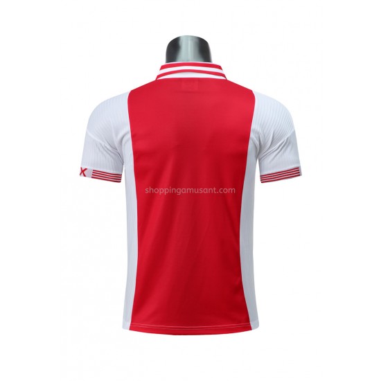 Maillot de Foot Ajax Amsterdam Retro Domicile 1997-1998 Manche Courte