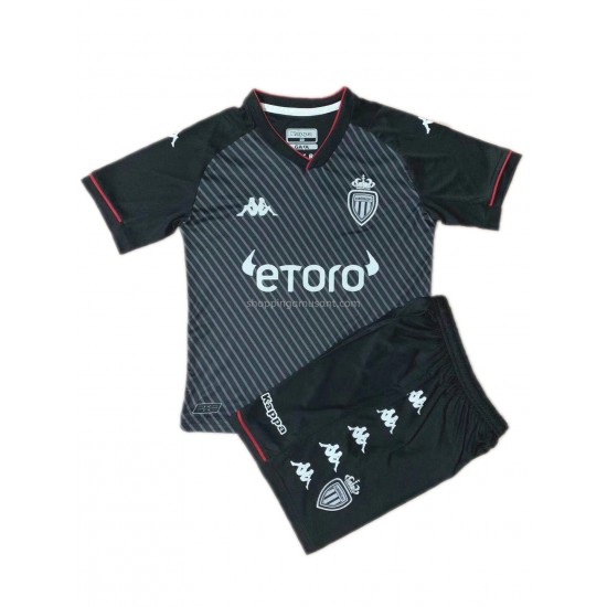 Maillot de Foot AS Monaco Enfant Extérieur 2021-2022 Manche Courte