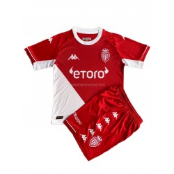 Maillot de Foot AS Monaco Enfant Domicile 2021-2022 Manche Courte