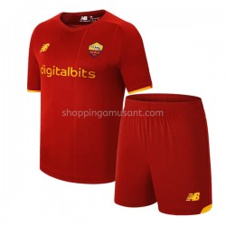 Maillot de Foot AS Rome Enfant Domicile 2021-2022 Manche Courte