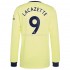 Maillot de Foot Arsenal Alexandre Lacazette 9 Extérieur 2021-2022 Manche Longue