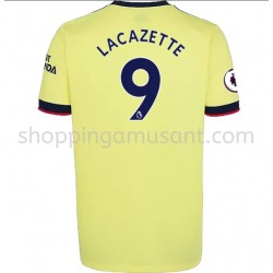 Maillot de Foot Arsenal Alexandre Lacazette 9 Extérieur 2021-2022 Manche Courte