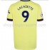 Maillot de Foot Arsenal Alexandre Lacazette 9 Extérieur 2021-2022 Manche Courte