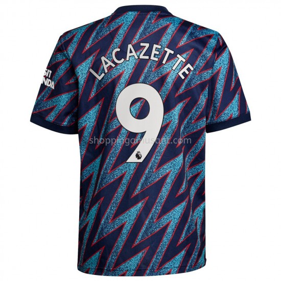 Maillot de Foot Arsenal Alexandre Lacazette 9 Neutre 2021-2022 Manche Courte