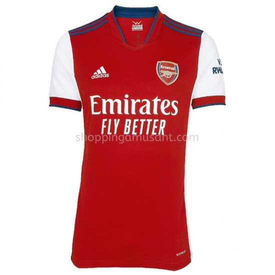 Maillot de Foot Arsenal Domicile 2021-2022 Manche Courte